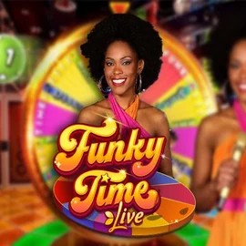 Funky Time slot icon by Evolution, available at OneRush Casino