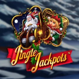 Jingle Jackpots slot logo by Dragon Gaming at OneRush CasinoJingle Jackpots