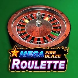 Mega Fire Blaze Roulette slot logo by Playtech at OneRush Casino