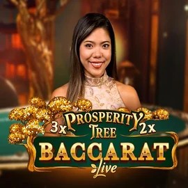 Prosperity Tree Baccarat casino game by Evolution – featured logo at OneRush Casino